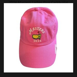 2024 masters hat - pink